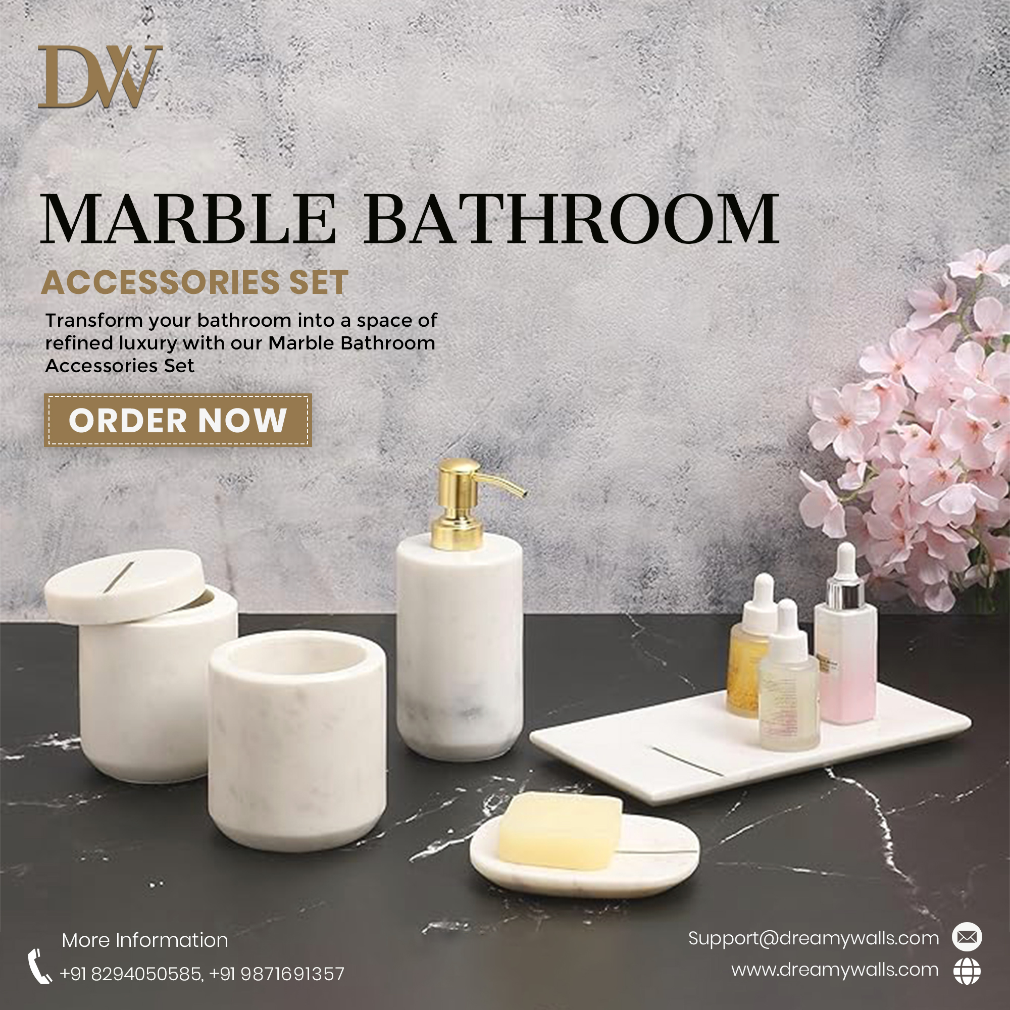 Luxurious Marble Bathroom Ideas | Dreamy Walls & Timeless Elegance